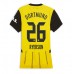 Borussia Dortmund Julian Ryerson #26 Dámské Domácí Dres 2024-25 Krátkým Rukávem